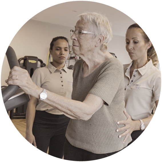Geriatrische Physiotherapie, Aktivierung für ältere Menschen, Physio du Parc Murten, Physio du Lac Sugiez